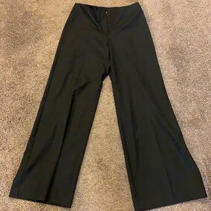 Black pants size 6 shirt